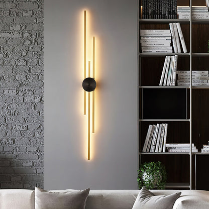 Slim Modern Metal LED Wall Light