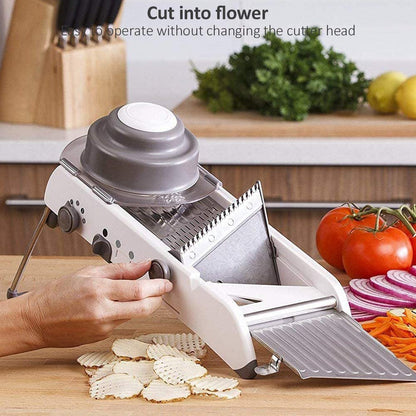 Easy Slice Mandoline - Adjustable Sharp Steel Blade Cutter