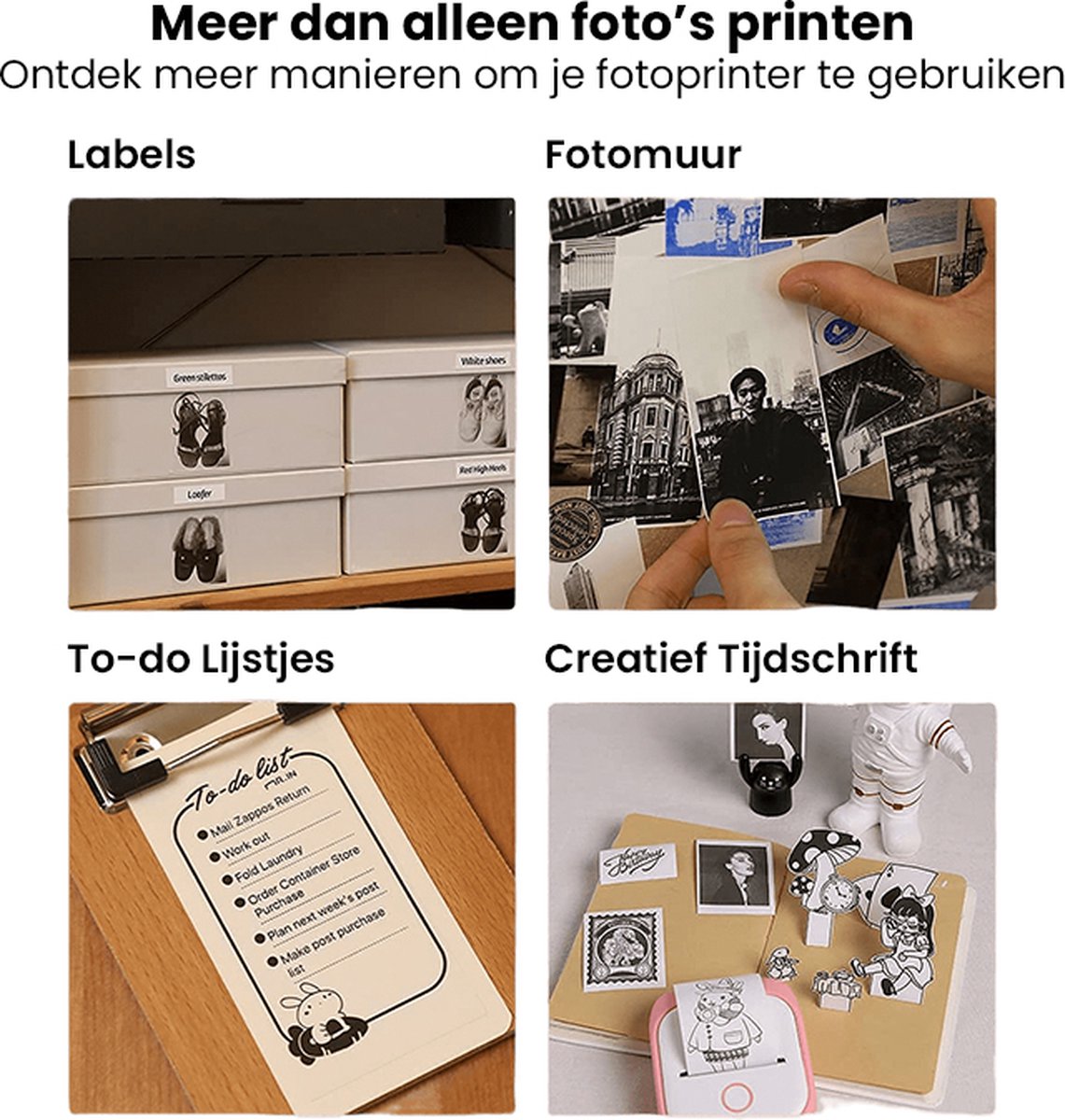 Compact Portable Photo Printer