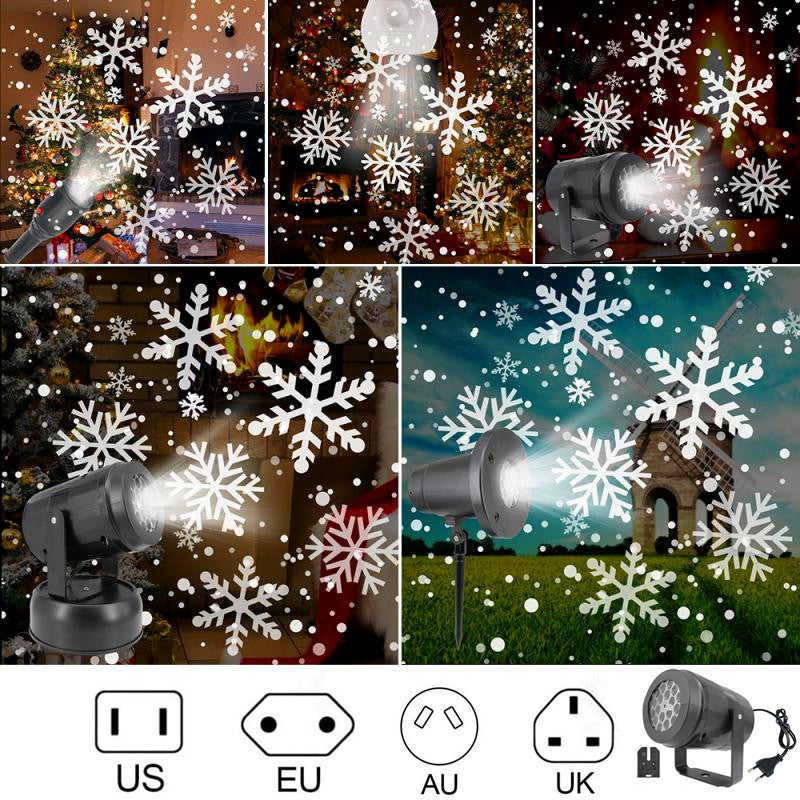 Colorful LED Holiday Light Projector (16 Designs)