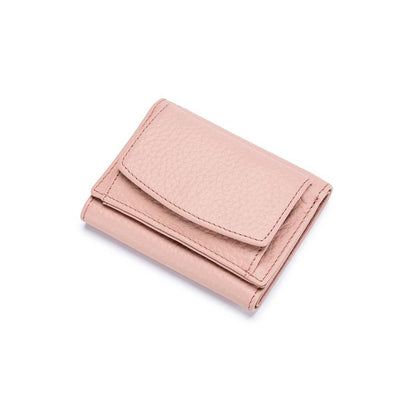 Slim Leather RFID Blocking Wallet