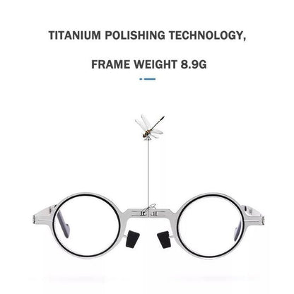 Thin Frame Folding Reading Glasses for Men Women
