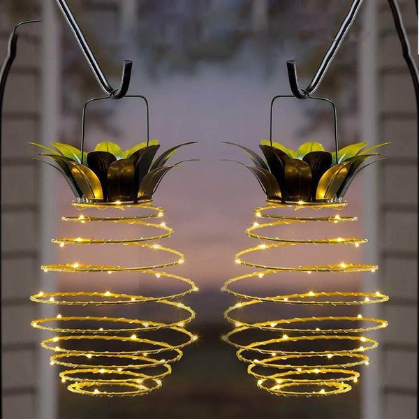 Outdoor Pineapple Solar Powered Lamp - Cofik