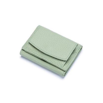 Slim Leather RFID Blocking Wallet