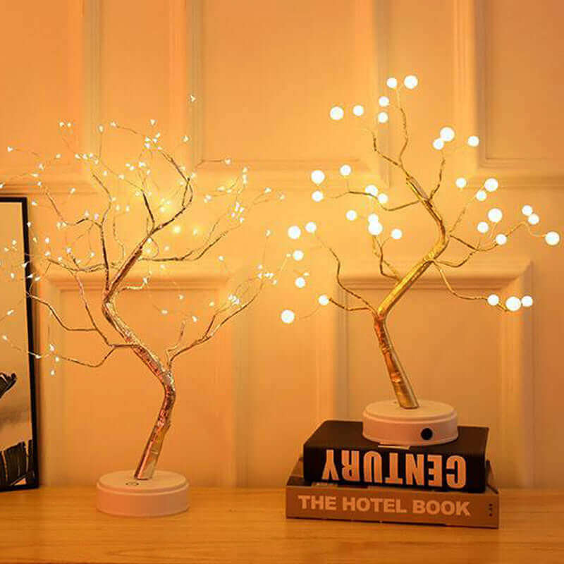 Warm Copper LED Desk Lamp Nightlight