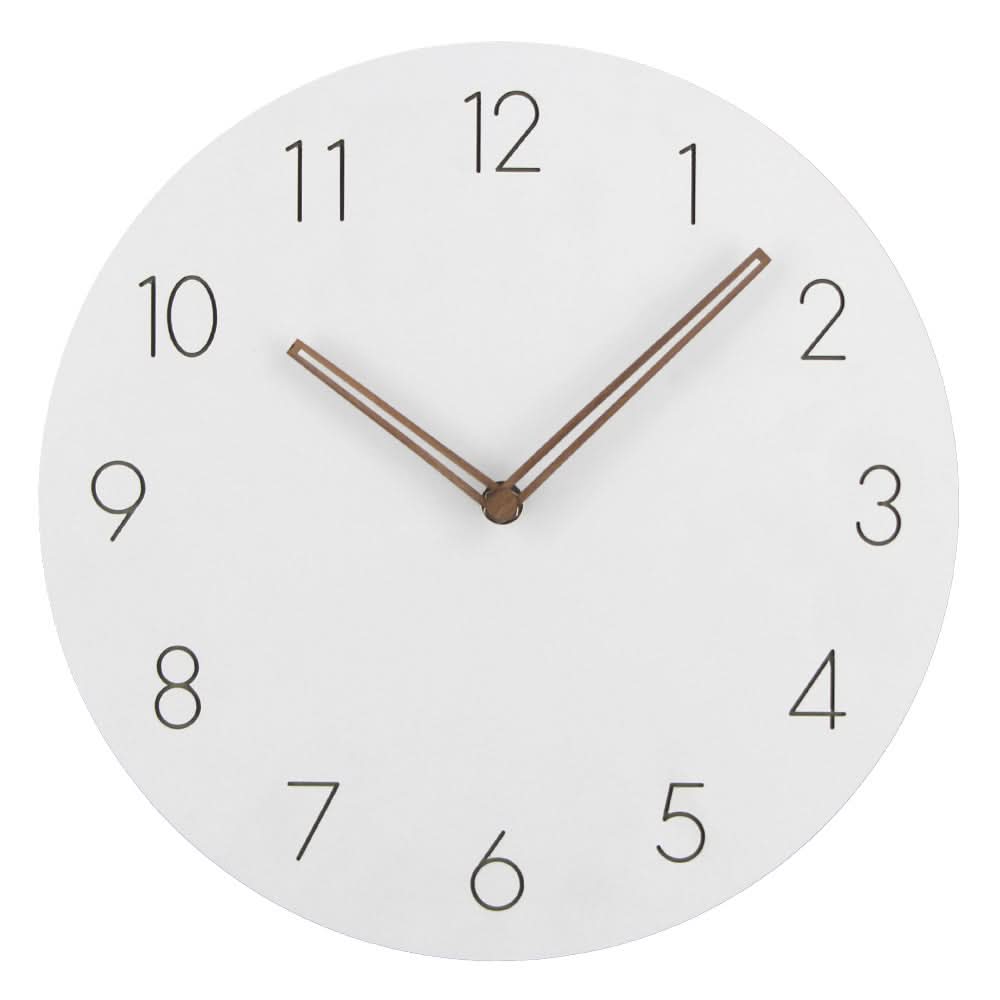 Quiet Contemporary Wooden Wall Clock