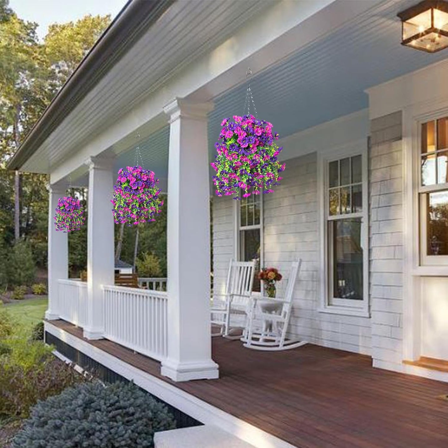 Colorful Outdoor Flower Hanging Planter