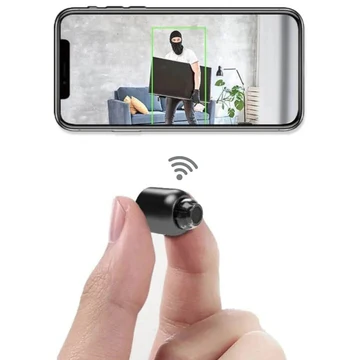 Compact WiFi Home Camera Night Vision Wireless HD Monitor