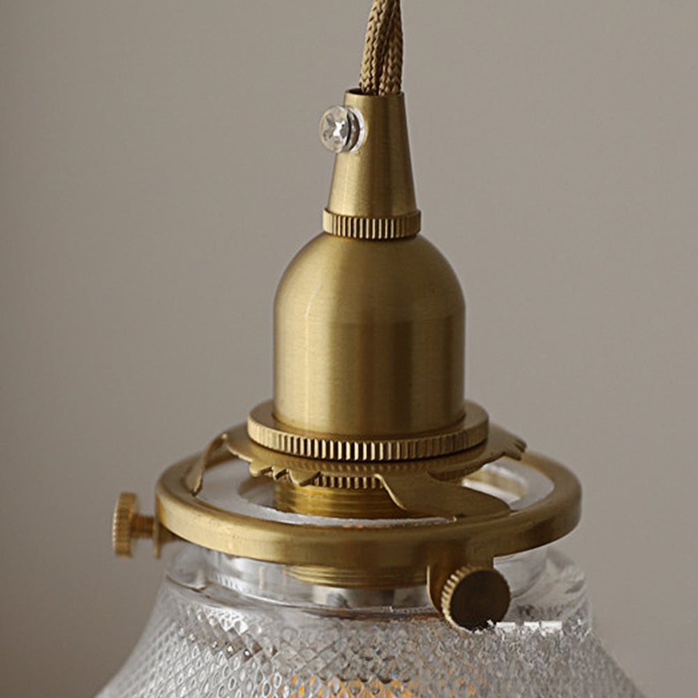 Retro Style Glass Pendant Lighting