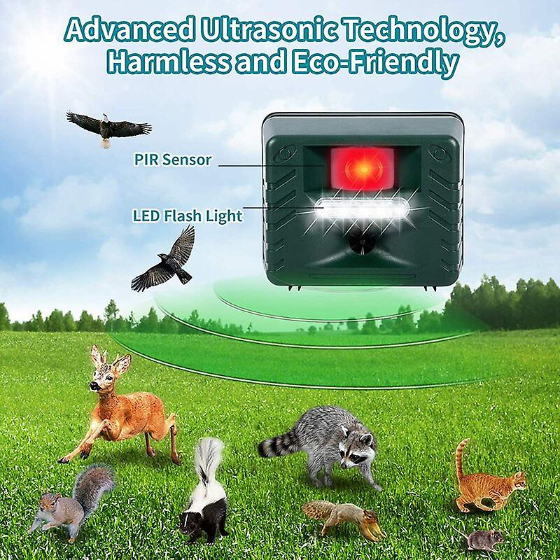 Outdoor Bird Repellent System for Gardens and Patios