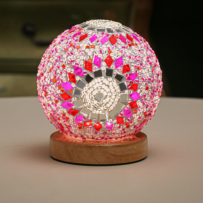 Colorful Mosaic LED Table Lamp