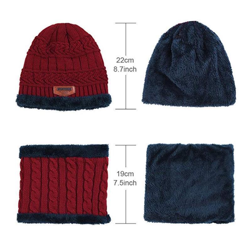 Warm Beanie and Scarf Combo
