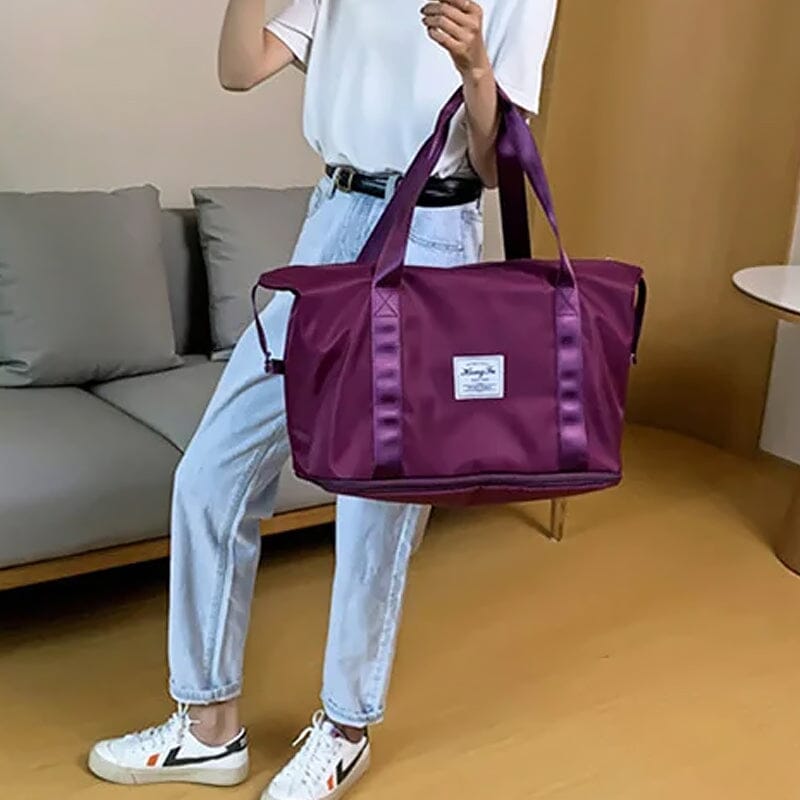 Large Capacity Dual Compartment Travel Duffel Bag