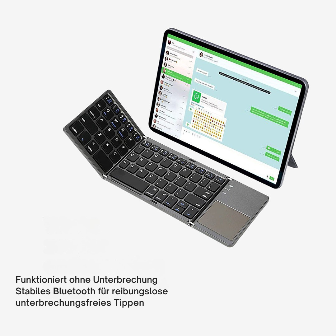 Portable Wireless Keyboard with Touchpad