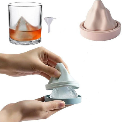 Durable Silicone Ice Cube Tray with Cover