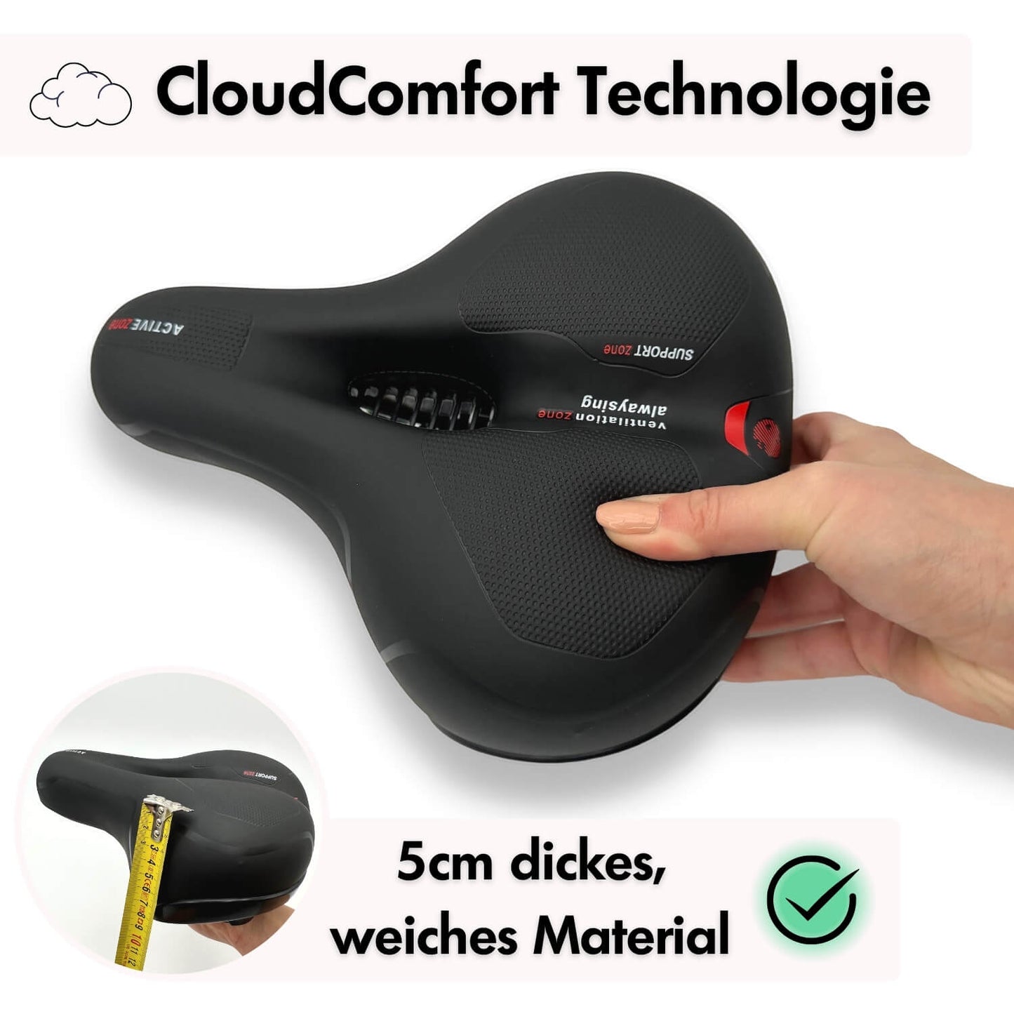 Cofik | Ergonomic Gel Cycling Seat Cushion