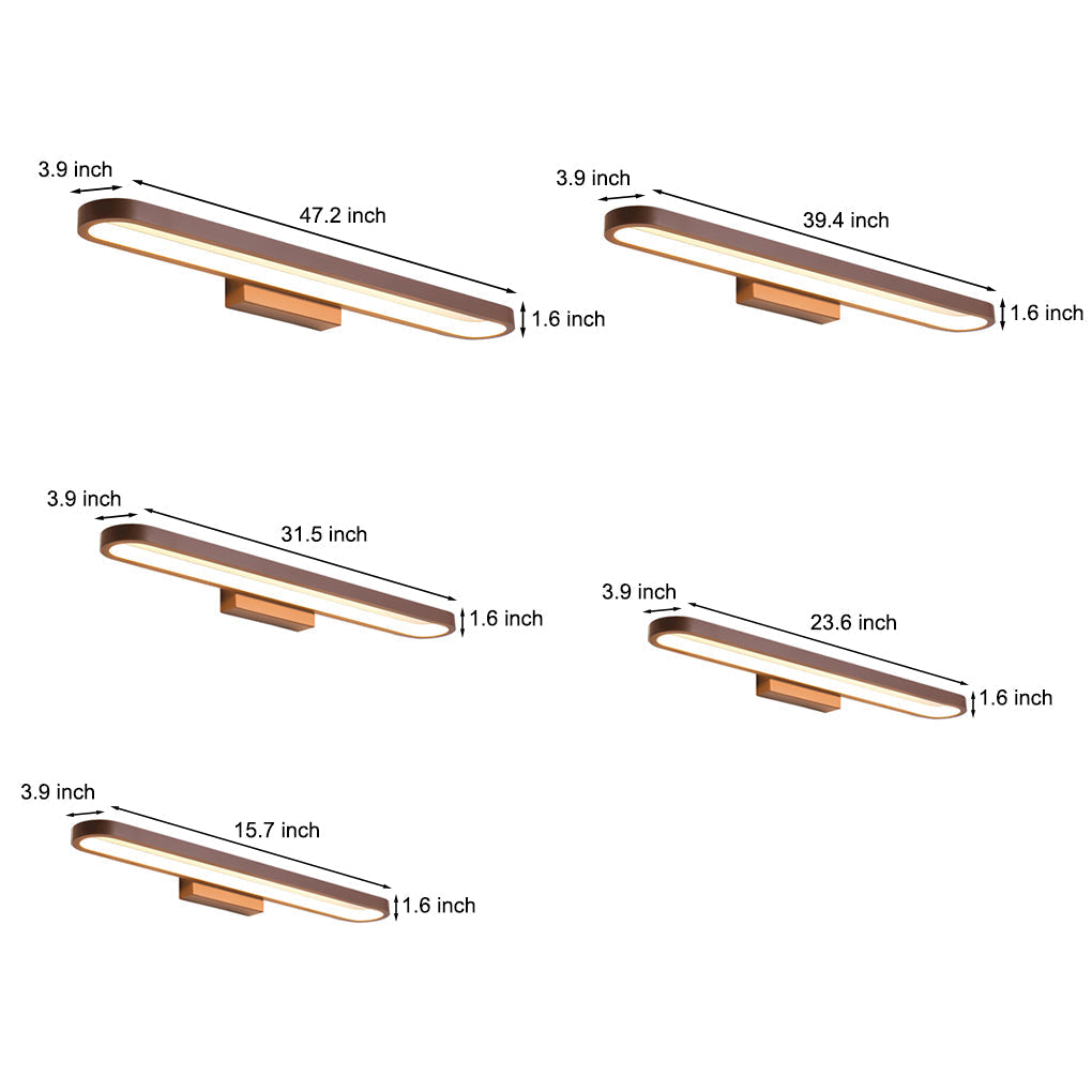 Slim Modern LED Vanity Light Ring