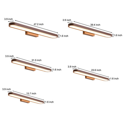 Slim Modern LED Vanity Light Ring