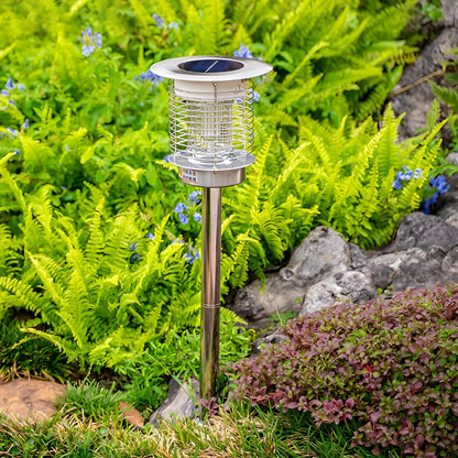 Outdoor Solar Powered Mosquito Killer Lamp