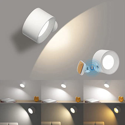 Compact Rotating LED Mini Wall Lamp