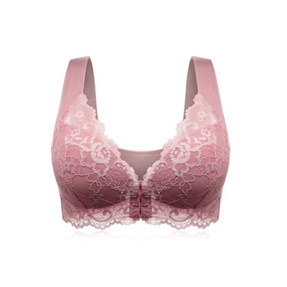 Sexy Lace Front Buckle Bra