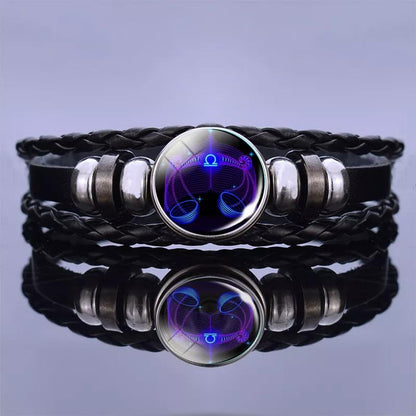 Astrology Zodiac Sign Charm Bracelet