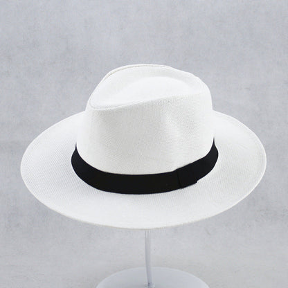 Natural Fiber Panama Sun Hat