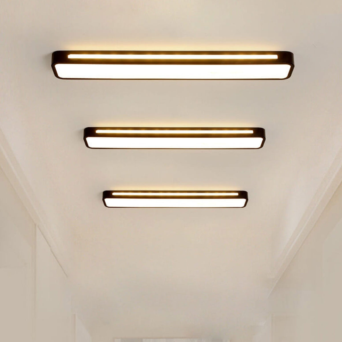 Slim LED Ceiling Light Fixtures for Bedroom Hallway
