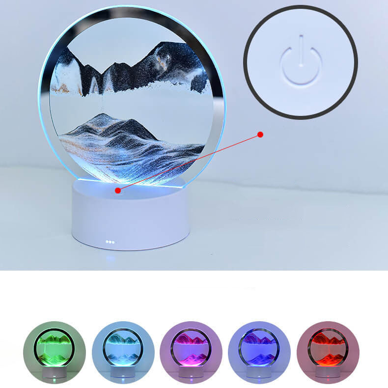 Unique Globe Shaped 3D LED Night Lamp