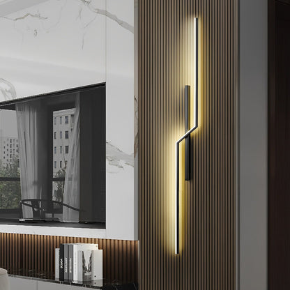 Slim LED Contemporary Wall Light Fixture