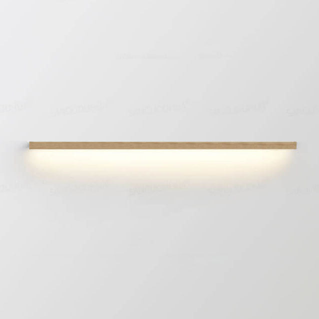 Natural Wood Japanese LED Wall Lamp