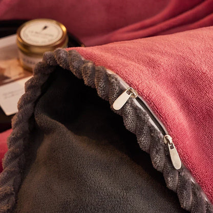 Soft Velvet King Size Bedding Set