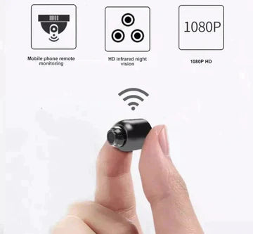 Compact Wireless Night Vision Security Camera