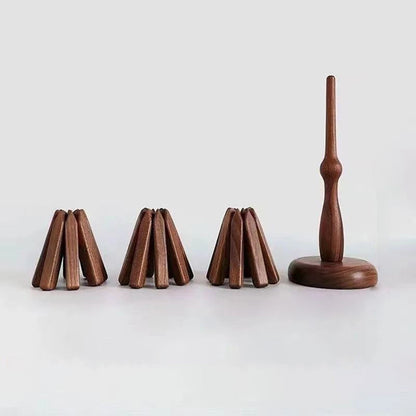 Natural Wooden Thermal Floor Mat