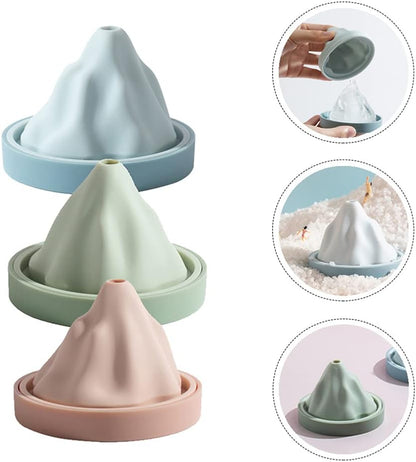 Durable Silicone Ice Cube Tray with Cover