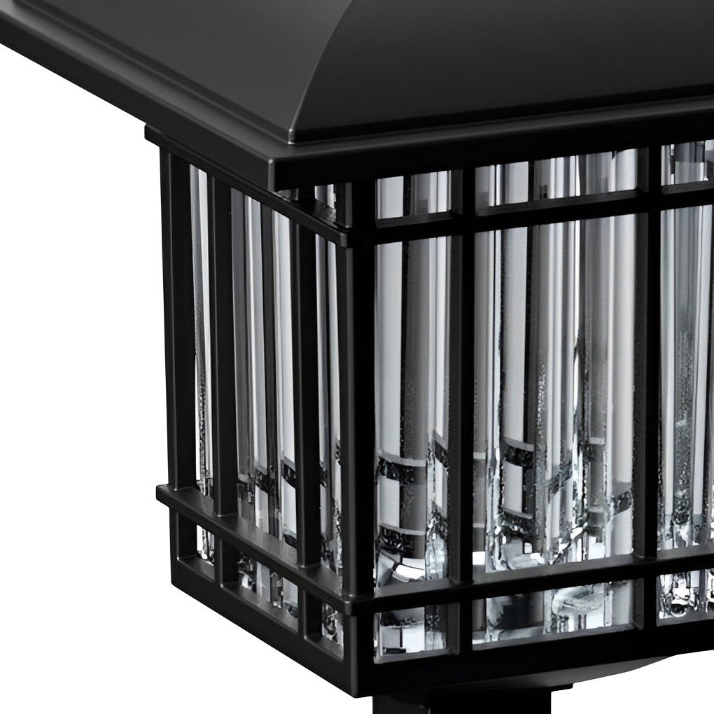 2PCS Outdoor Solar Powered LED Garden Lights