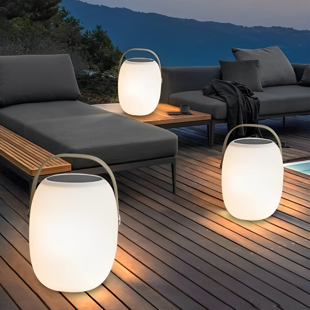 Compact Solar Powered Waterproof Outdoor LED Light