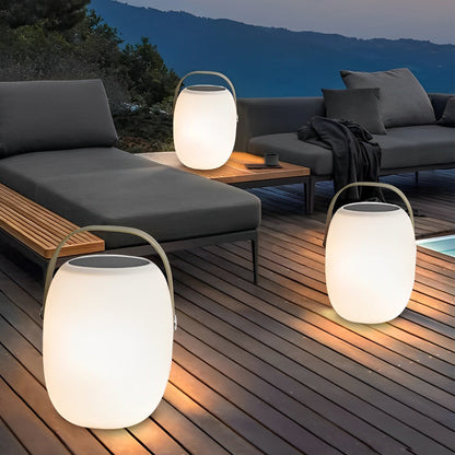 Compact Solar Powered Waterproof Outdoor LED Light