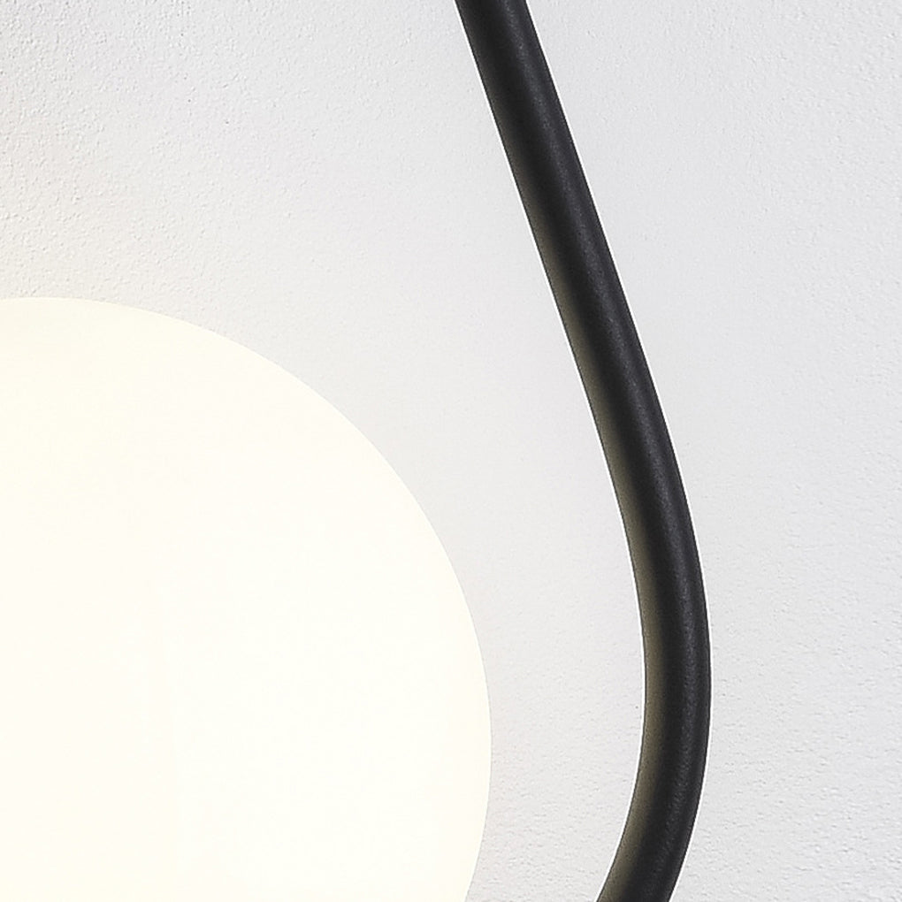 Modern Glass LED Wall Light Fixture