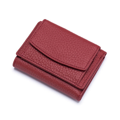 Slim Leather RFID Blocking Wallet