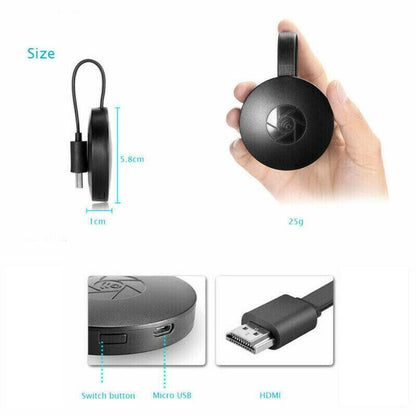 Compact WiFi 1080P Streaming Media Player
