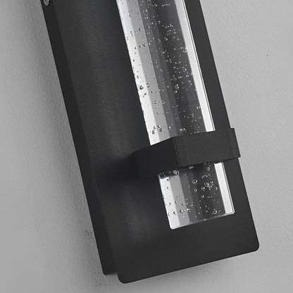 Outdoor 12 Inch Weatherproof Glass Wall Lamp