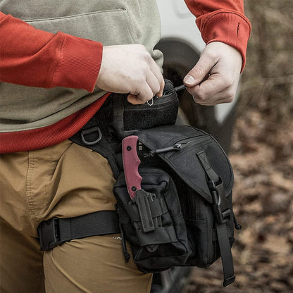 Waterproof Tactical Waist Pack Travel Belt Bag for Men