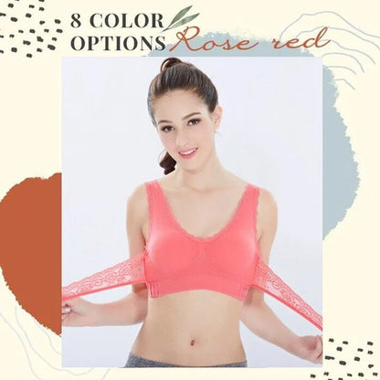 Comfortable Front Closure Lace Bras