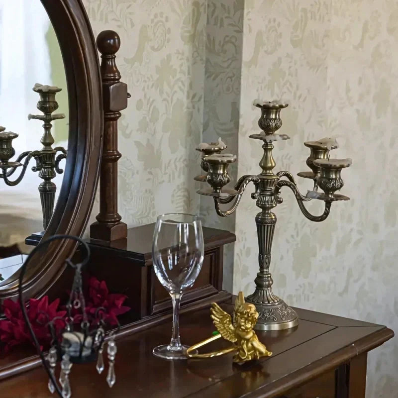 Luxury Gold Candle Holder