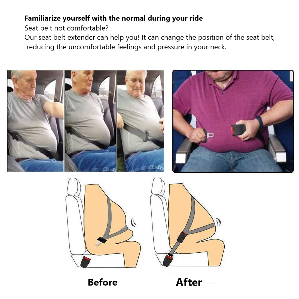 Durable Universal Comfort Seat Belt Extender