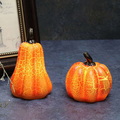 Spooky LED Pumpkin Decorative Candle Lamp