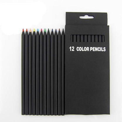 Vibrant Colorful Wooden Pencil Set