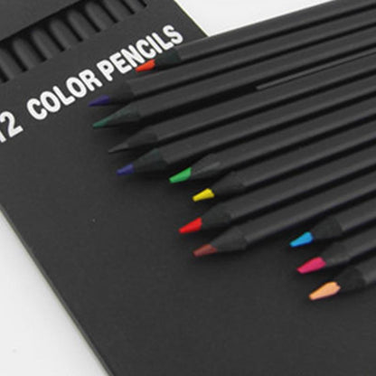 Vibrant Colorful Wooden Pencil Set