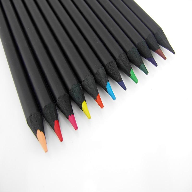 Vibrant Colorful Wooden Pencil Set